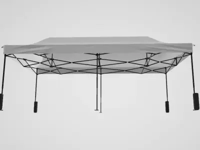 Instant Easy Set-up Canopy Tent Low-poly 3D model