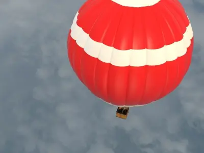 Balloon Hot Air 3D model