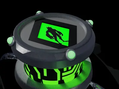 The Omnitrix - animated Free 3D model