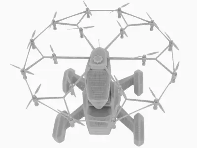 Airlift Hexa 3D model