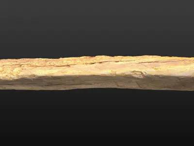 Wood Beam 05 3D model