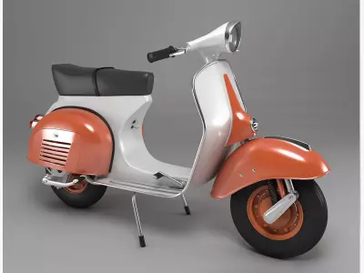 Vespa 150 1960 Scooter 3D model