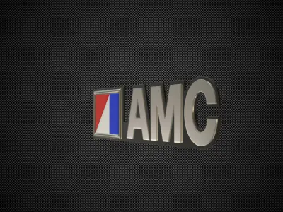 amc logo 3D model