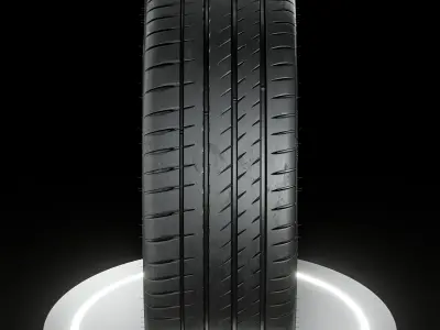 Michelin Pilot Sport 4S 275 35 ZR21 3D model
