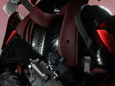 Rogue Secret Agent AKA The Demon Low-poly 3D model