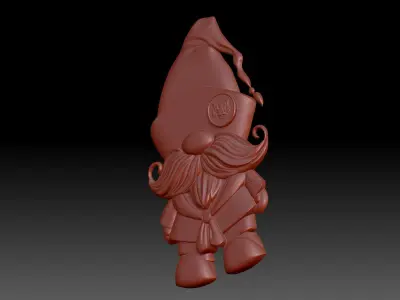 Military Gnome 3D print model