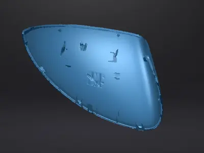 3D Scan Original Porsche Cayenne 958 92a Mirror Cap 3D model