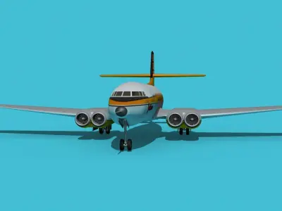 AVRO Canada C-102 Jetliner V01 3D model