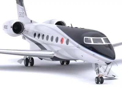 Gulfstream G800 Ultra-Long-Range Business Jet 3D model