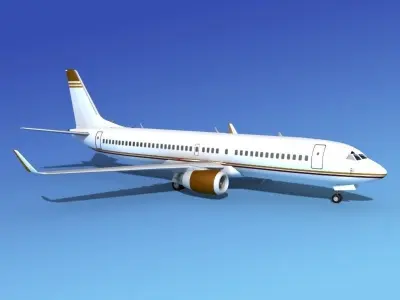 Boeing 737-800ER Corporate 2 3D model