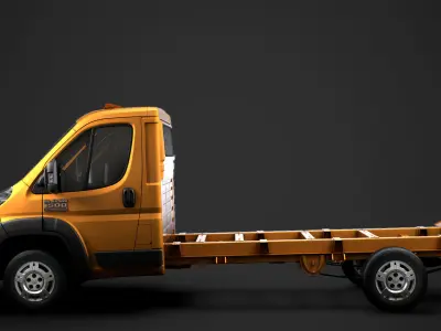 Ram Promaster Chassis Truck Single Cab 3800 WB 2020 3D model