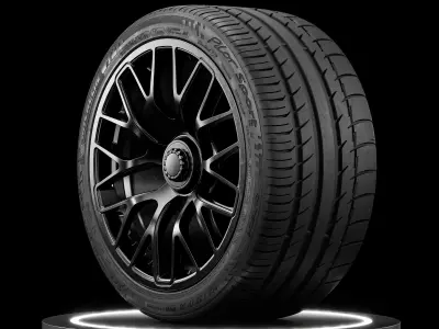 Michelin Pilot Sport PS2 N3 295 30 ZR18 91Y 3D model