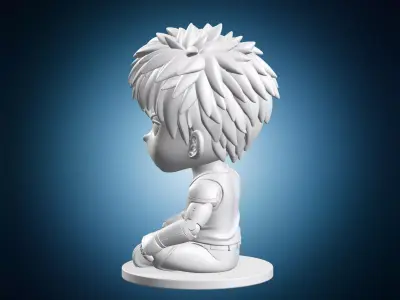 One Punch Man Miniature 3D print model