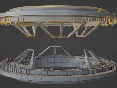 IDSS docking port 3D model