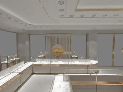 Jewelry Store 5 3D model