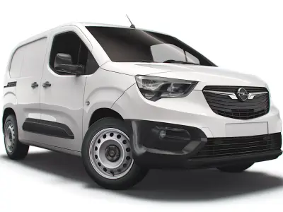 Opel Combo SWB Edition Van 2021 3D model