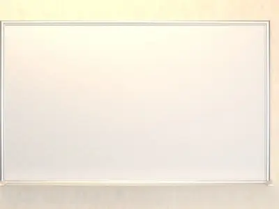 Whiteboard for Office or Classroom 3D model