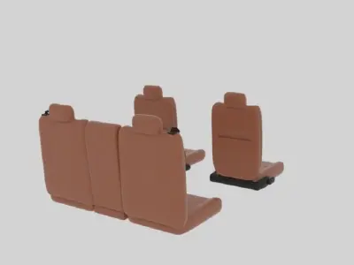  Car Seat 3D model