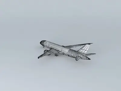 RubyJet Boeing 787 9 Free 3D model