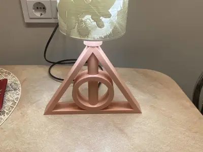 Harry Potter lithophane lamp commercial use license 3D print model
