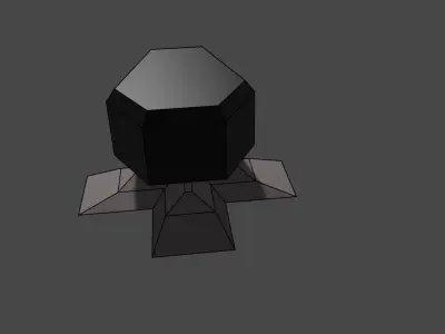 Sentry Turret Free low-poly 3D model