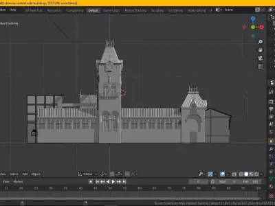 Medivel House At Just 03 Dollers Low-poly 3D model