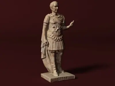 Caesar Statue 3D model