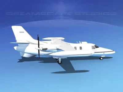 Dreamscape AF-46 Turbo Star Executive V08 3D model