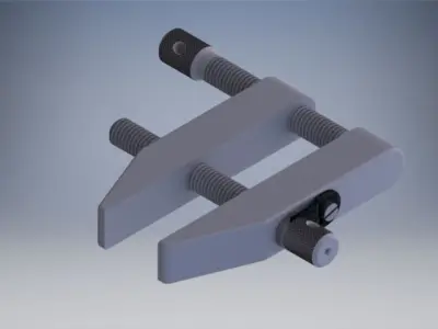 Parallel clamp 3D model
