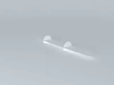 A380 Floors and 2 Walls Free 3D model