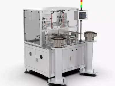 Automatic Plug-in Induction Vibration Feeding Soldering Machine 3D model