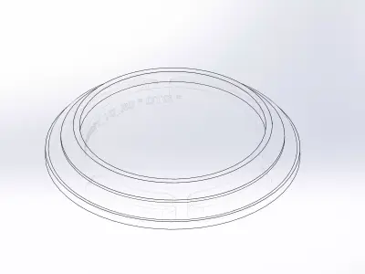 Base for Type-A Pedestal d80 D60 H12 hs4 3D print model