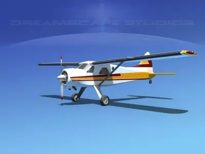 Dehaviland DH-2 Beaver SL13 3D model