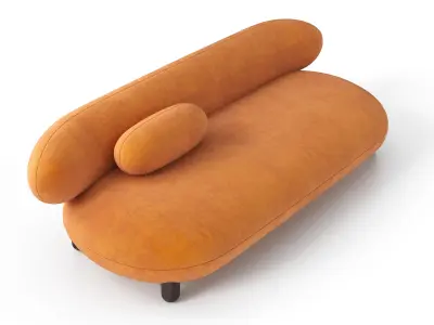 Noom Flock Sofa 240 Free 3D model