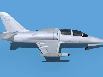 Aero Vodochody L-39C Albatross V00 Barte Metal 3D model