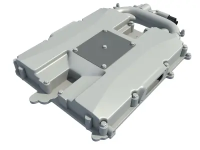 Engine Supercharger 3D model