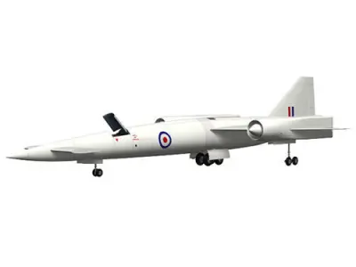 Avro 730 3D model