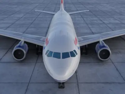 PACK Airbus A320-200 multi Livery Low-poly 3D model