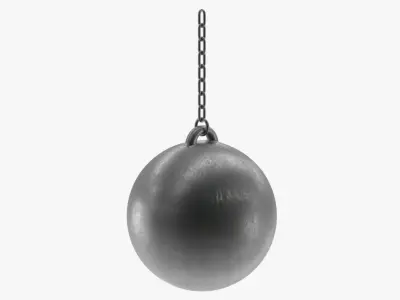 Wrecking Ball Textured 3D model