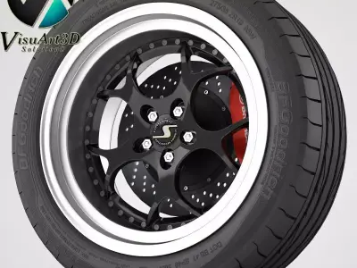 Wheel Schmidt VN line 3D model