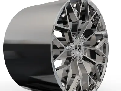 ASANTI MOGUL 5 WHEEL 3D MODEL 3D model