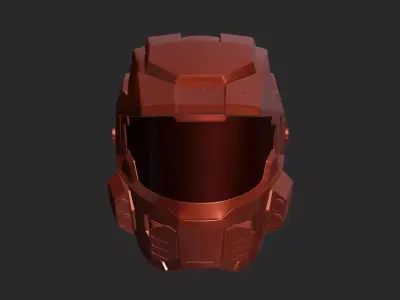 Halo Helmet MK5 3D print model