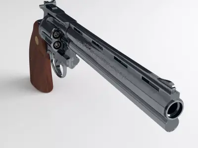 Revolver 3D model