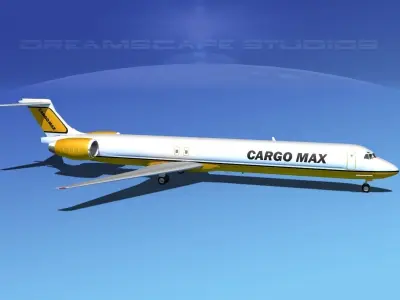 Douglas MD-80 CargoMax 3D model