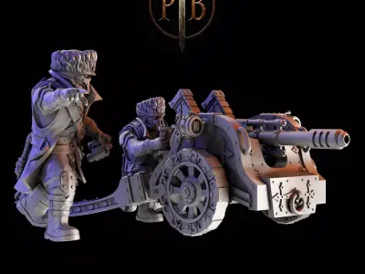 Firstborn Guard - Heavy Weapon support part 1 3D print model