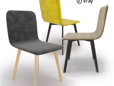 Flexa Chair Free 3D model