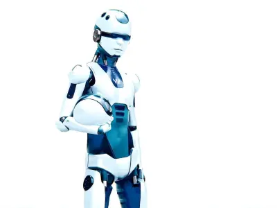 CHILD BOT V-2  Rigged for Unreal Engine - Unity - MIXAMO 3D model