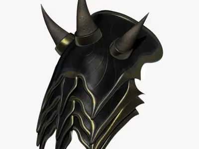 Shoulder Armor Sculpt 3D model