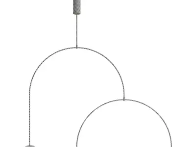 Mobile Chandelier 9 Michael Anastassiades 3D model