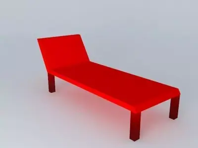 Chaise-longue lounge chair Free 3D model